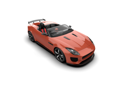 Daha az genel bir konsept arabanın 3 boyutlu çizimi