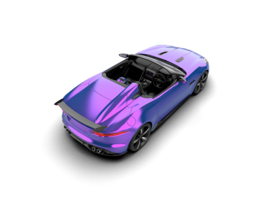 Modern spor araba 3D görüntüleme