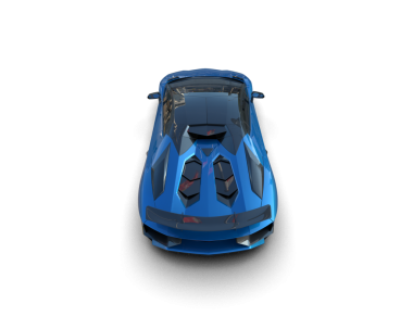 Stüdyo ortamında daha az genel bir konsept arabanın 3 boyutlu çizimi