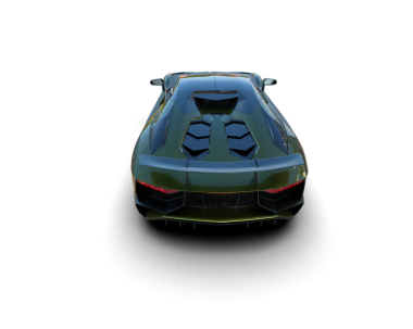 Daha az genel bir konsept arabanın 3 boyutlu çizimi