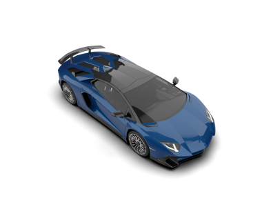 araba beyaz arkaplanda izole edildi