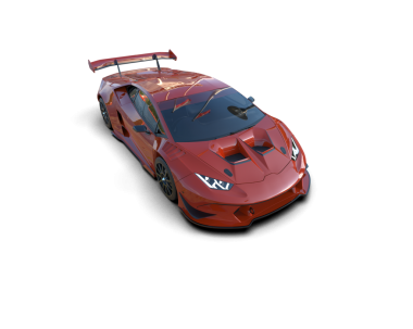 beyaz arka planda modern araba