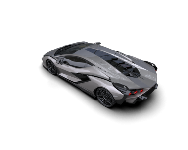 Stüdyoda daha az genel bir konsept arabanın 3 boyutlu çizimi