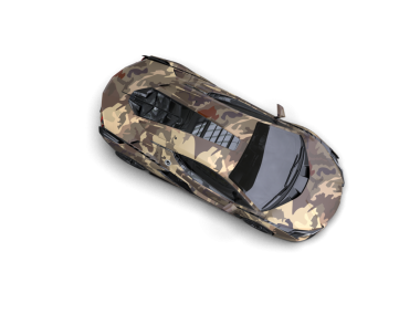 Siyah arka planda modern bir askeri miğfer.