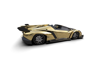 modern süper spor araba beyaz arka planda izole