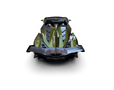 Bilim - fi mecha asker ayakta duruyor. Askeri gelecekçi robot. Bir pilot tarafından kontrol edilen mecha.