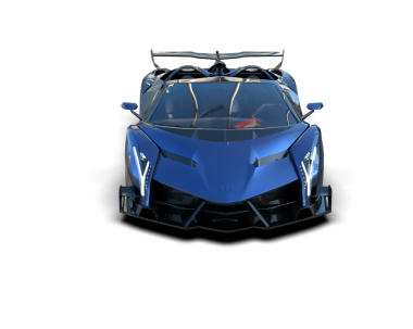 modern süper siyah araba