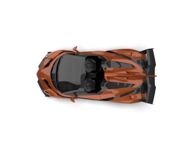 modern spor araba beyaz arka planda izole