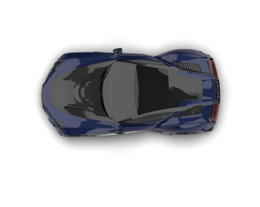 Siyah arkaplandaki araba