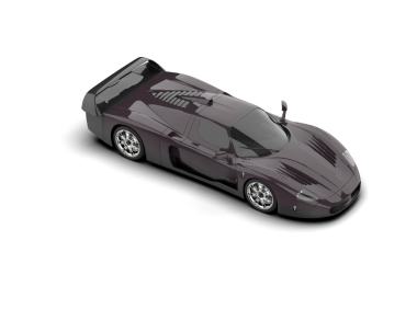 Araç 3D izole arkaplan oluşturuluyor