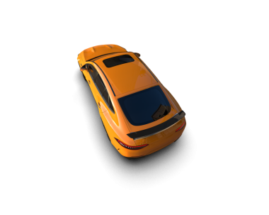 modern araba koyu arka planda