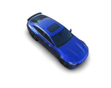 3 boyutlu bir araba.