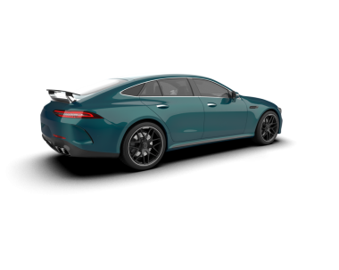 Modern araba arka planda izole edilmiş. 3d oluşturma.