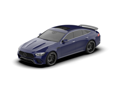 3 boyutlu bir araba.