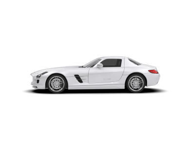 Modern konforlu üstü açılır araba - 3 boyutlu