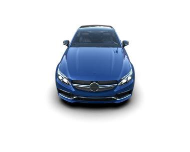 beyaz arka planda modern araba, 3 boyutlu görüntüleme