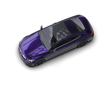 modern araba beyaz arkaplanda izole edildi