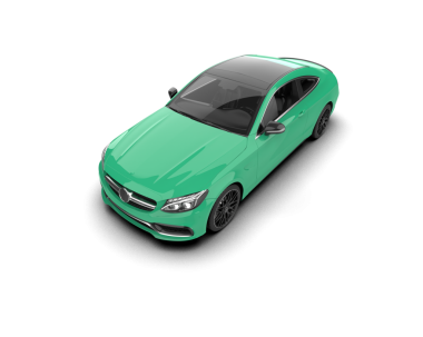 Araba sedanı. Beyaz arkaplanda izole edilmiş vektör düz çizim. araba yan görünümü