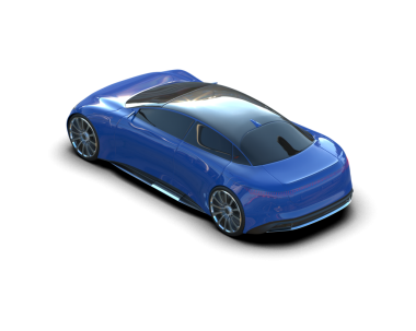 Araç 3 boyutlu resimleme.