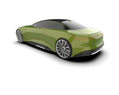 Modern araba. vektör illüstrasyonu