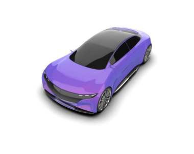 modern araba 3D görüntüleme