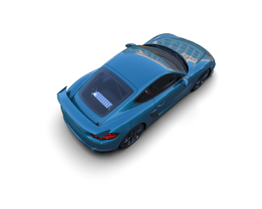 Siyah arkaplanda bir araba.