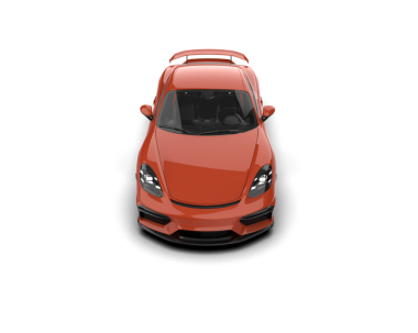 modern araba beyaz arkaplanda izole edildi