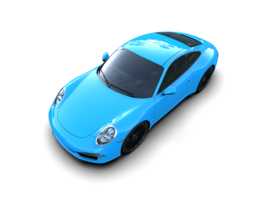 modern araba beyaz arka planda izole edilmiş