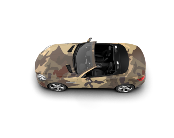 Beyaz arka planda modern bir araba. Beyaz bir arka planda izole edilmiş. 3d oluşturma