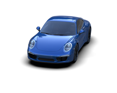 modern mavi araba beyaz üzerine izole