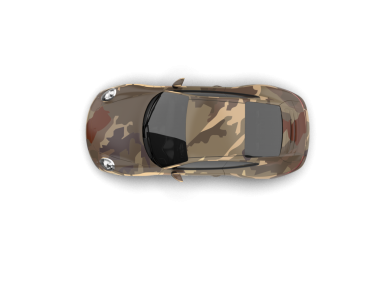 beyaz arkaplanda modern araba