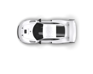 Daha az genel bir konsept arabanın 3 boyutlu çizimi