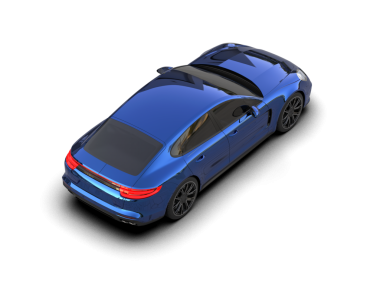 modern otomobil arka planda 3 boyutlu görüntüleme