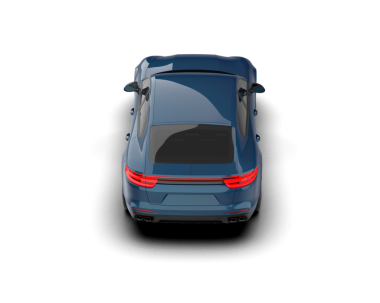 beyaz arkaplanda izole edilmiş araba 3 boyutlu görüntüleme