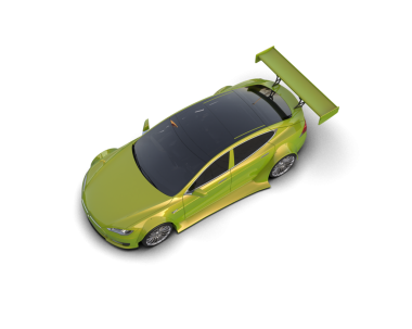 modern araba 3D illüstrasyon