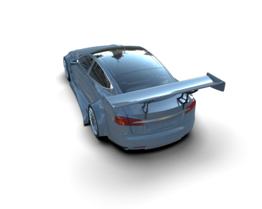 Siyah arka planda izole edilmiş bir markanın 3 boyutlu resmi