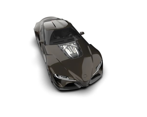 3 boyutlu markalı, daha az kullanışlı bir araba.