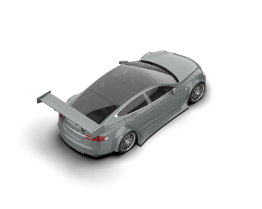 Bir markanın 3 boyutlu tasarımı - daha az genel bir araba