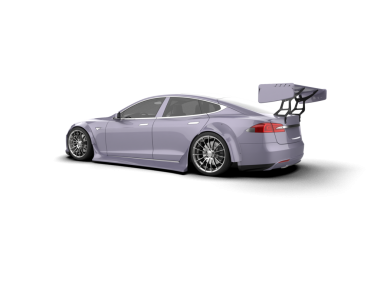 Modern lüks süper araba. vektör illüstrasyonu