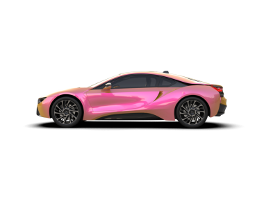 araba pembe modern spor araba