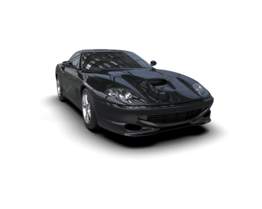 Arka planda modern lüks araba. 3 Boyutlu Hazırlama