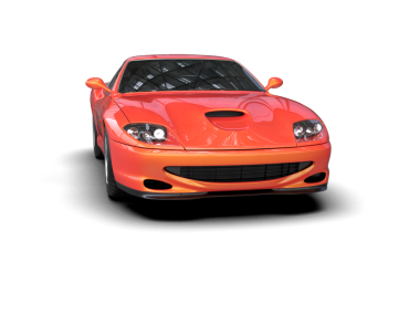 Araba karikatür çizimi.