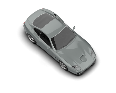 Siyah arkaplandaki araba