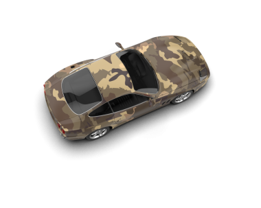 modern araba beyaz arkaplanda izole edildi