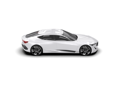 beyaz arkaplandaki modern araba 3 boyutlu görüntüleme.