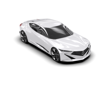 araba, izole edilmiş gerçekçi illüstrasyon, vektör