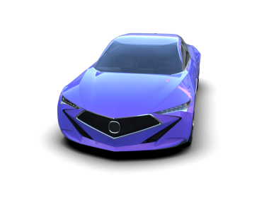 - Araba. - Araba. 3 boyutlu görüntüleme. Siyah arka planda 3 boyutlu araba, 3 boyutlu çizim.