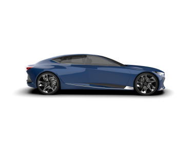 gerçekçi 3 boyutlu spor araba çizimi.