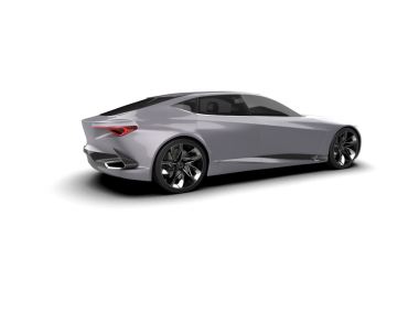 beyaz arka planda modern araba 3 boyutlu görüntüleme