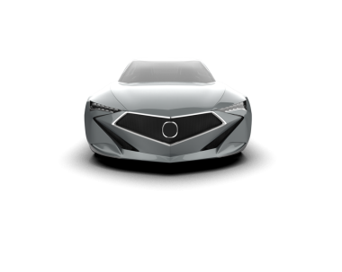 Siyah arka planda lüks bir araba. yüksek kalite